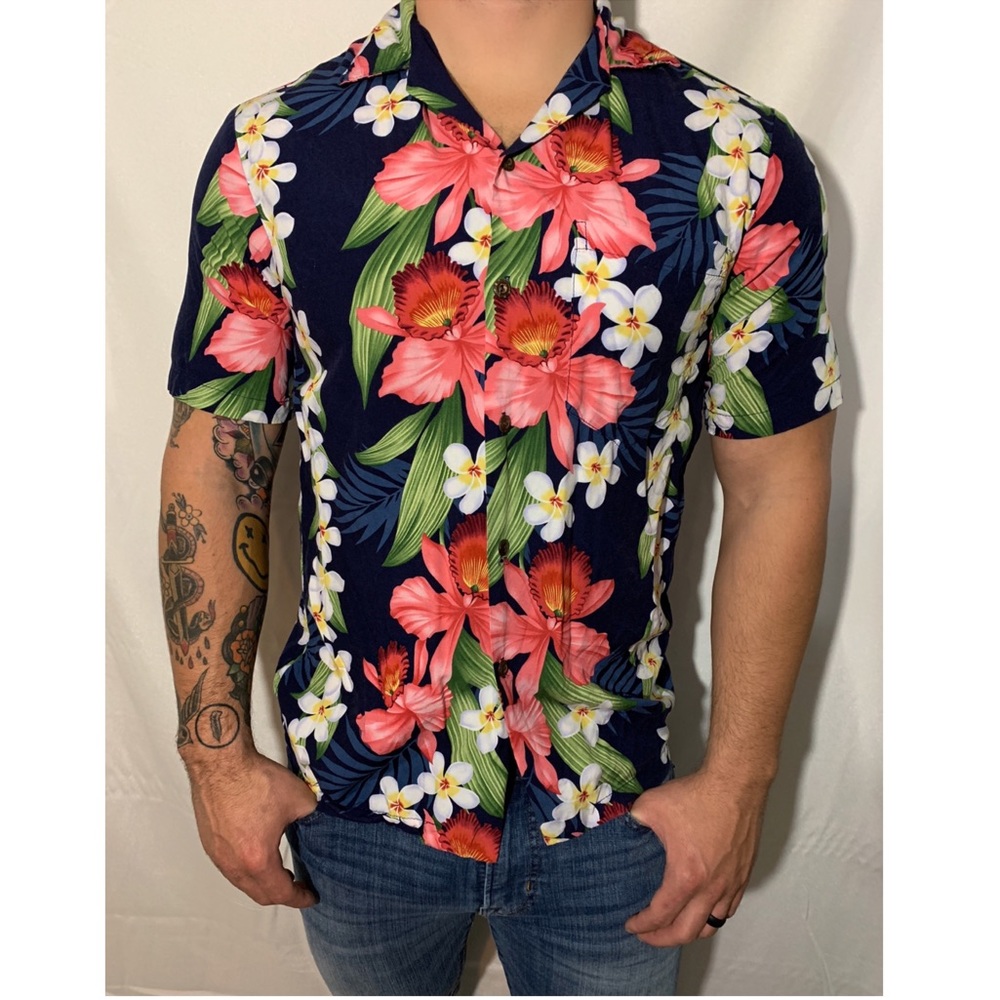 Authentic Hawaiian “Aloha” Button up